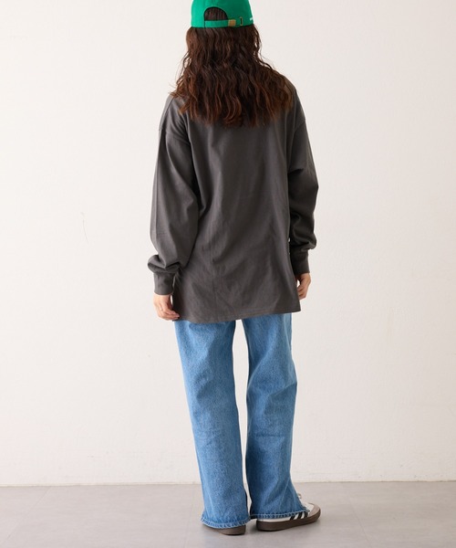 CIAOPANIC TYPY（チャオパニックティピー）の「アソートプリントロンTEE（Tシャツ/カットソー・レディース・チャコールグレー/グレー/ブラック/グレー系その他/ホワイト系その他/ホワイト・ONE SIZE）」の14枚目の写真