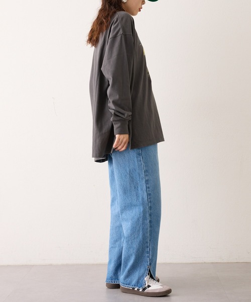 CIAOPANIC TYPY（チャオパニックティピー）の「アソートプリントロンTEE（Tシャツ/カットソー・レディース・チャコールグレー/グレー/ブラック/グレー系その他/ホワイト系その他/ホワイト・ONE SIZE）」の15枚目の写真