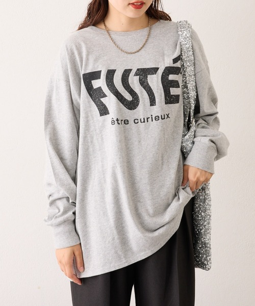 CIAOPANIC TYPY（チャオパニックティピー）の「アソートプリントロンTEE（Tシャツ/カットソー・レディース・チャコールグレー/グレー/ブラック/グレー系その他/ホワイト系その他/ホワイト・ONE SIZE）」の17枚目の写真