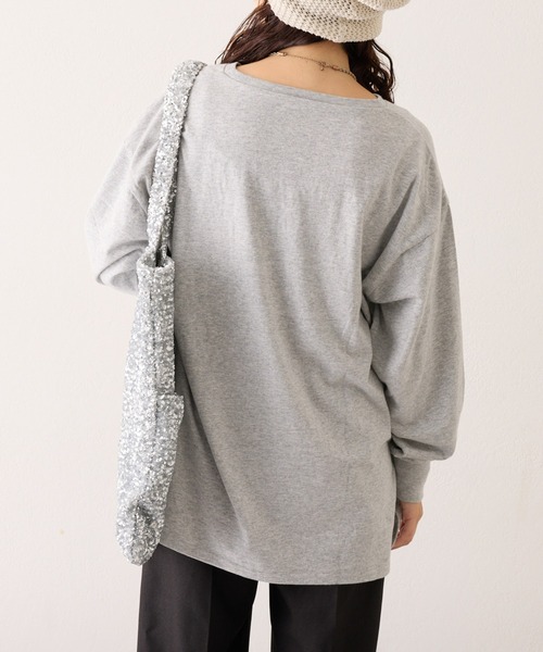 CIAOPANIC TYPY（チャオパニックティピー）の「アソートプリントロンTEE（Tシャツ/カットソー・レディース・チャコールグレー/グレー/ブラック/グレー系その他/ホワイト系その他/ホワイト・ONE SIZE）」の19枚目の写真