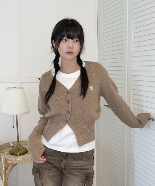 A'GEM/9 × .kom 『muah muah/ムーアムーア』 STITCH WOOL KNIT