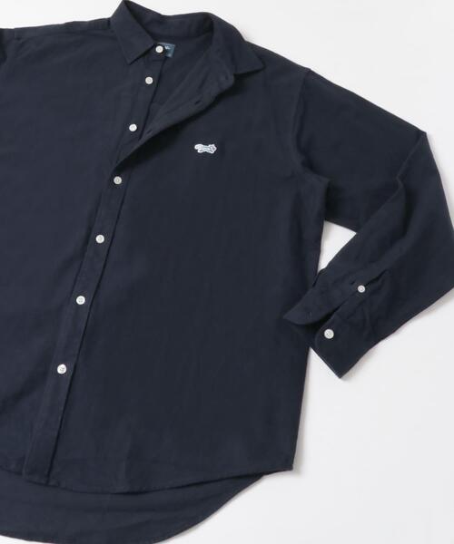 ITEMS URBANRESEARCH（アイテムズ アーバンリサーチ）の「FOX Youth ワンポイント シャツ（シャツ/ブラウス・メンズ・アイボリー/ネイビー/グリーン・LARGE/MEDIUM）」の22枚目の写真