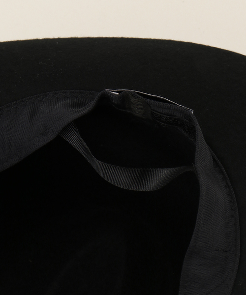 SENSI STUDIO(センシスタジオ)の「SENSI STUDIO/センシ スタジオ 別注 LONG BRIM FELTED HAT(ハット)(ハット・レディース・ブラック・FREE)」の8枚目の写真