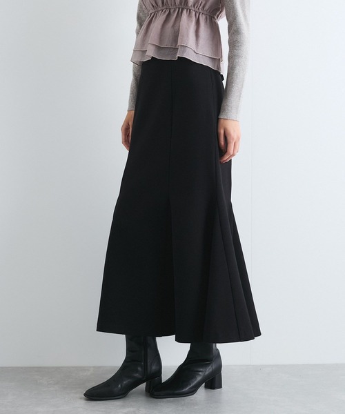 VIS（ビス）の「美easyウーリッシュバックレースアップマーメイドSK（スカート・レディース・グレー/ブラック/ベージュ/キナリ・L/S/M/SS）」の13枚目の写真