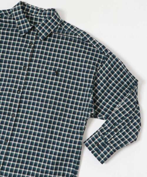 URBAN RESEARCH（アーバンリサーチ）の「キモウチェックシャツ（シャツ/ブラウス・レディース・ホワイト系その他/ブルー系その他/ブラック系その他・FREE）」の16枚目の写真