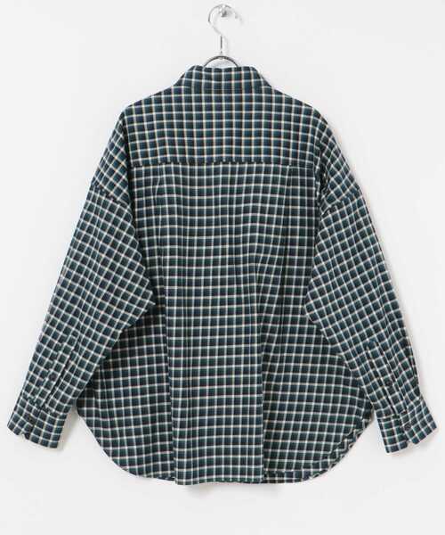 URBAN RESEARCH（アーバンリサーチ）の「キモウチェックシャツ（シャツ/ブラウス・レディース・ホワイト系その他/ブルー系その他/ブラック系その他・FREE）」の17枚目の写真