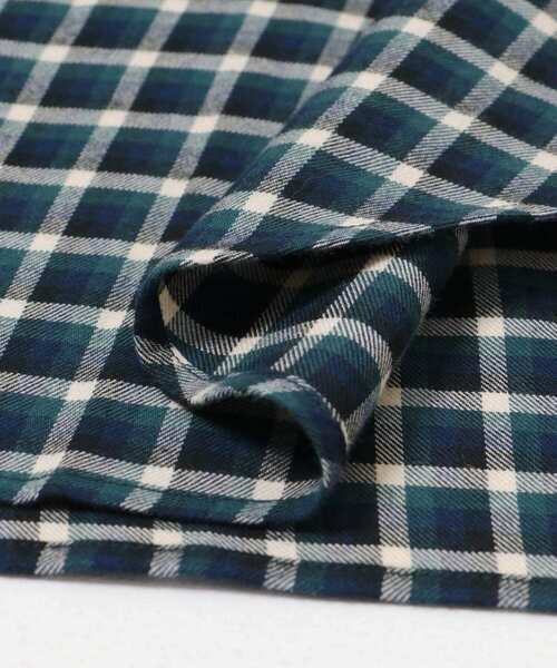 URBAN RESEARCH（アーバンリサーチ）の「キモウチェックシャツ（シャツ/ブラウス・レディース・ホワイト系その他/ブルー系その他/ブラック系その他・FREE）」の18枚目の写真