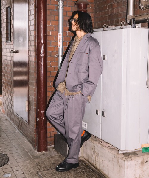 RED KAP別注 SMU セットアップ JACKET & WIDE PANTS RED KAP/別注 SMU KP10 SETUP JACKET｜Daytona Park(FREAK'S