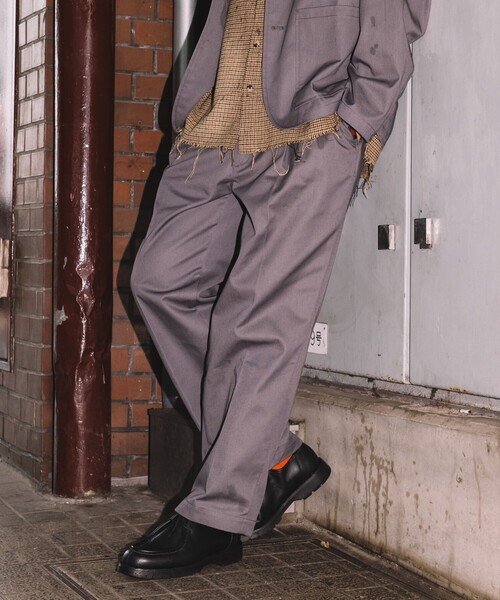 RED KAP（レッドキャップ）の「RED KAP/レッドキャップ 別注 SMU PT-38 SETUP 2TUCK WIDE PANTS/リラックスフィット（チノパンツ・メンズ・グレー/ブラック/ベージュ・MEDIUM/LARGE）」の14枚目の写真