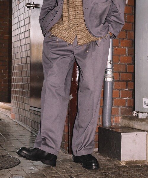 RED KAP（レッドキャップ）の「RED KAP/レッドキャップ 別注 SMU PT-38 SETUP 2TUCK WIDE PANTS/リラックスフィット（チノパンツ・メンズ・グレー/ブラック/ベージュ・MEDIUM/LARGE）」の11枚目の写真