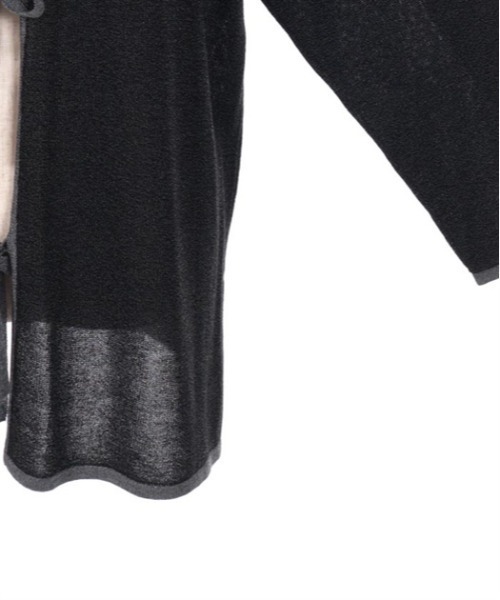 axes femme（アクシーズファム）の「前後２ＷＡＹ線画プリントニット（ニット/セーター・レディース・ブラック/グレイッシュベージュ/ホワイト・FREE）」の11枚目の写真
