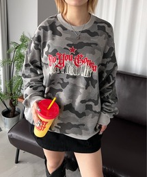 アソート迷彩ワッフルロンT