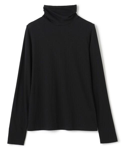 uncrave（アンクレイヴ）の「アルビニスタシフォン ハイネック カットソー（Tシャツ/カットソー・レディース・ブラック系/ホワイト系/ダークブラウン系・1/2）」の15枚目の写真