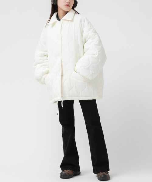 セール】【大人気!HIT ITEM!】《hideka select》キルティング裏ボア セール】【大人気!HIT ITEM!】《hideka select》キルティング裏ボア