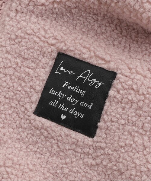 algy(アルジー)の「ウサミミボアパーカー(ブルゾン・キッズ・ブラック/ピンク/オフホワイト・SMALL/MEDIUM/X-SMALL/XX-SMALL)」の17枚目の写真