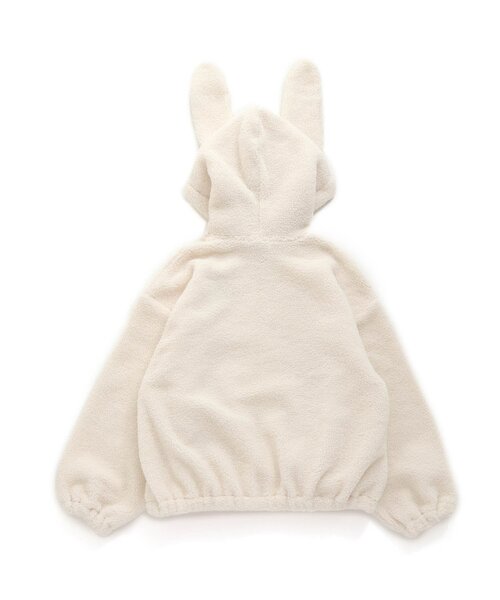 algy(アルジー)の「ウサミミボアパーカー(ブルゾン・キッズ・ブラック/ピンク/オフホワイト・SMALL/MEDIUM/X-SMALL/XX-SMALL)」の9枚目の写真