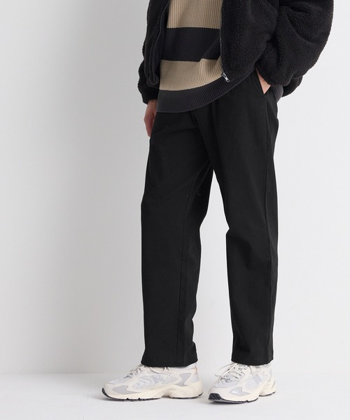 coca（coca）（コカ）の「ソフトタッチイージーチノスラックス（スラックス・メンズ・ブラック/ベージュ・L/M/XL）」の4枚目の写真