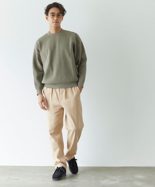 coca（coca）（コカ）の「ソフトタッチイージーチノスラックス（スラックス・メンズ・ブラック/ベージュ・L/M/XL）」の9枚目の写真