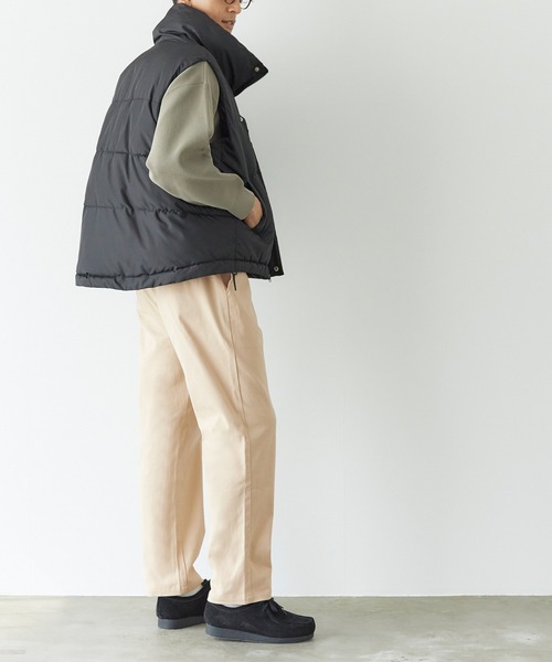 coca（coca）（コカ）の「ソフトタッチイージーチノスラックス（スラックス・メンズ・ブラック/ベージュ・L/M/XL）」の12枚目の写真