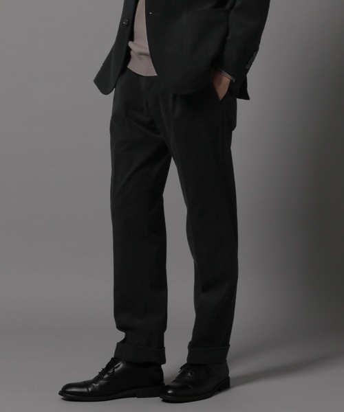 GLOBAL WORK（グローバルワーク）の「コーデュロイパンツ/Salon de GW/137829（スラックス・メンズ・チャコールグレー/ブラック・SMALL/LARGE/X-LARGE/MEDIUM）」の5枚目の写真