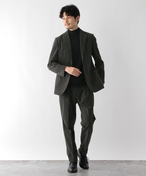 GLOBAL WORK（グローバルワーク）の「コーデュロイパンツ/Salon de GW/137829（スラックス・メンズ・チャコールグレー/ブラック・SMALL/LARGE/X-LARGE/MEDIUM）」の15枚目の写真