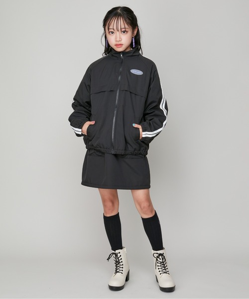 SISTER JENNI(SISTER JENNI)の「【セットアップ対応・ウエスト調整可】あったかカーゴスカート(スカート・キッズ・ブラック/ベージュ・160cm/130cm/140cm/150cm)」の16枚目の写真