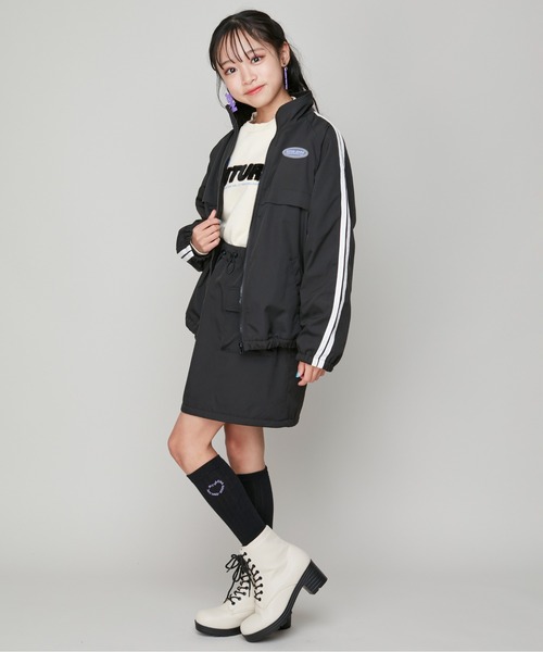 SISTER JENNI(SISTER JENNI)の「【セットアップ対応・ウエスト調整可】あったかカーゴスカート(スカート・キッズ・ブラック/ベージュ・160cm/130cm/140cm/150cm)」の19枚目の写真