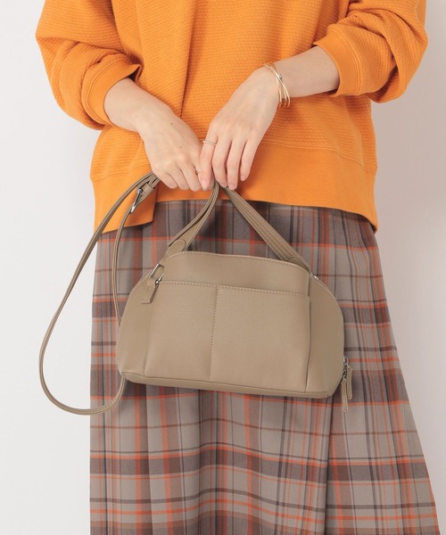 studio CLIP（スタディオクリップ）の「【人間工学に基づいて考えた！】からだよろこぶ3ROOMショルダー（ショルダーバッグ・レディース・ライトグレー/その他2/ブラック・FREE）」の3枚目の写真