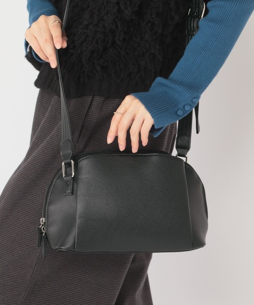 studio CLIP（スタディオクリップ）の「【人間工学に基づいて考えた！】からだよろこぶ3ROOMショルダー（ショルダーバッグ・レディース・ライトグレー/その他2/ブラック・FREE）」の2枚目の写真