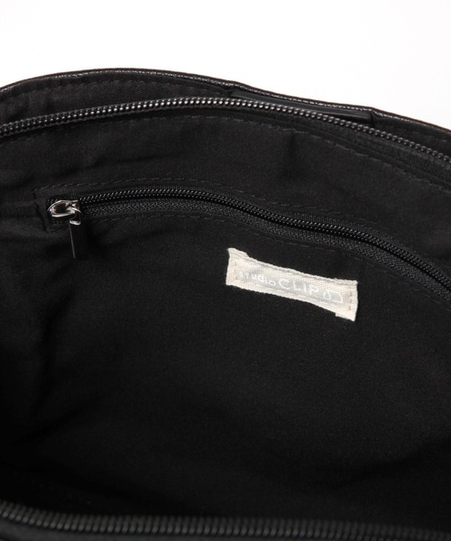 studio CLIP（スタディオクリップ）の「【人間工学に基づいて考えた！】からだよろこぶ3ROOMショルダー（ショルダーバッグ・レディース・ライトグレー/その他2/ブラック・FREE）」の7枚目の写真