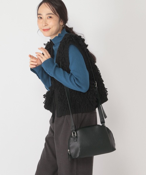 studio CLIP（スタディオクリップ）の「【人間工学に基づいて考えた！】からだよろこぶ3ROOMショルダー（ショルダーバッグ・レディース・ライトグレー/その他2/ブラック・FREE）」の4枚目の写真