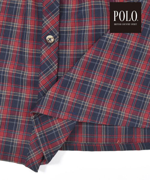 SLAP SLIP（スラップスリップ）の「【POLO BCS(ポロ・ビーシーエス)×SLAP SLIPコラボ】【お揃い】チェック襟付きフレアワンピース(80~140cm)（ワンピース・キッズ・グリーン系その他/レッド系その他・100cm/90cm/80ｃｍ/110cm/130cm/120cm/140cm）」の5枚目の写真