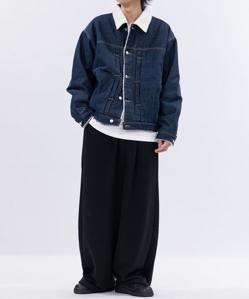 セール】【13】裏ボア デニムジャケット（デニムジャケット）｜JOHN'S