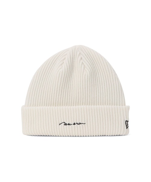NEW ERA(ニューエラ)の「ニューエラ リブカフニット帽 HANDWRITTEN ONSPOTZ別注(ニットキャップ/ビーニー・メンズ・ブラック/グレー/ホワイト/ベージュ/ネイビー/グレー系その他/ホワイト系その他/グリーン・FREE)」の15枚目の写真