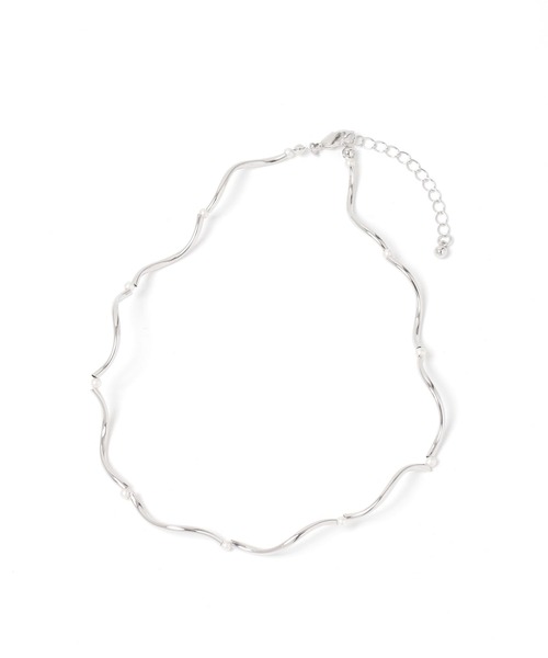 Heather（ヘザー）の「ウネウネパールネックレス　234095（ネックレス・レディース・ゴールド/シルバー・ONE SIZE）」の4枚目の写真