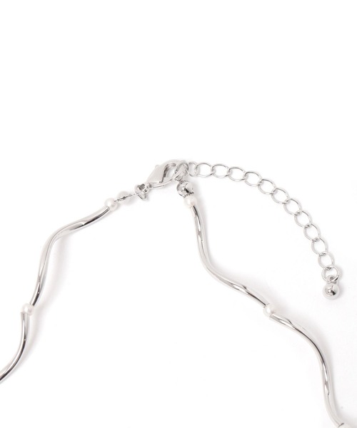 Heather（ヘザー）の「ウネウネパールネックレス　234095（ネックレス・レディース・ゴールド/シルバー・ONE SIZE）」の5枚目の写真