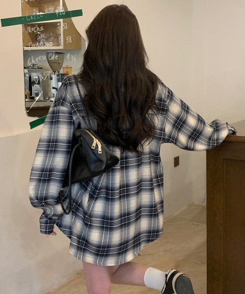 EFFLORESCENCE ダークグレー Lサイズ シャツ EFFLORESCENCE ダークグレー Lサイズ シャツ EFFLORESCENCE