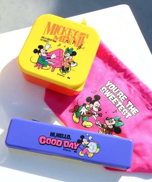 DISNEY/ディズニー〉SEALED LUNCH BOX SET 3P/シール容器 ランチ