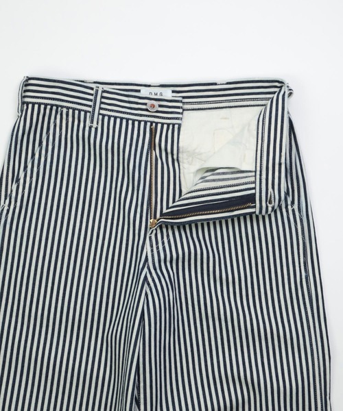 D.M.G.（ドミンゴ）の「[D.M.G / ディーエムジー] ヒッコリー ワークトラウザー（デニムパンツ・レディース・ブルー系その他・L/SS/M/S）」の17枚目の写真