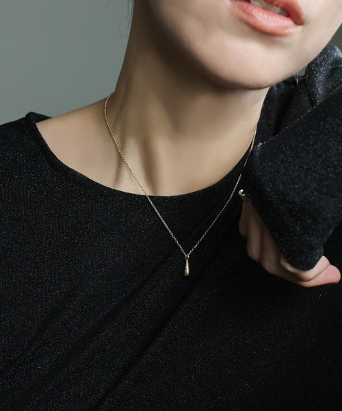 select MOCA（セレクトモカ）の「ドロップフック2セットネックレス（ネックレス・レディース・シルバー/ゴールド・FREE）」の8枚目の写真