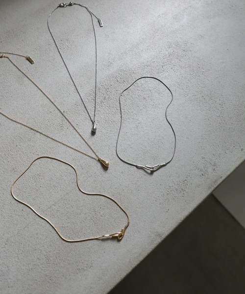 select MOCA（セレクトモカ）の「ドロップフック2セットネックレス（ネックレス・レディース・シルバー/ゴールド・FREE）」の21枚目の写真