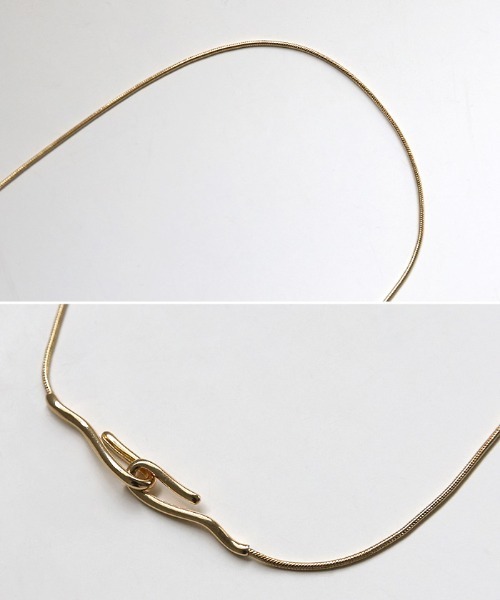 select MOCA（セレクトモカ）の「ドロップフック2セットネックレス（ネックレス・レディース・シルバー/ゴールド・FREE）」の18枚目の写真