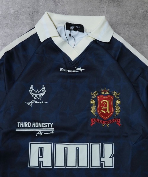 《フリーサイズ / UNISEX 》サッカーシャツ ユニフォームTシャツ パターンドゲームシャツ（Tシャツ/カットソー）｜ATMARK（アットマーク）