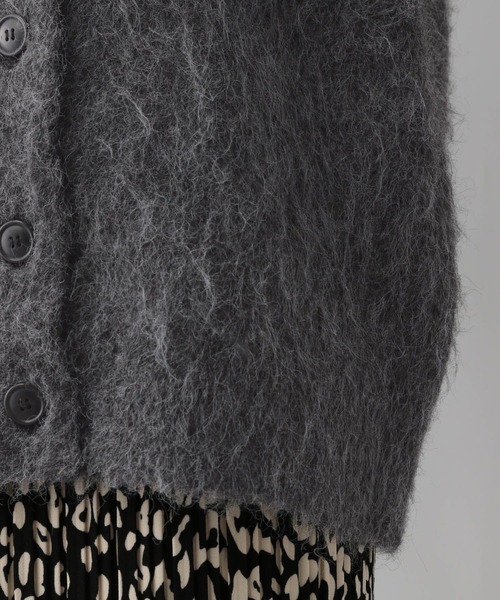 GLOBAL WORK Smile Seed Store（グローバルワーク スマイルシードストア）の「ふわもちシャギーカーディガン/116045（カーディガン/ボレロ・レディース・ブルー/ベージュ/チャコール・MEDIUM/LARGE/X-LARGE/SMALL）」の22枚目の写真