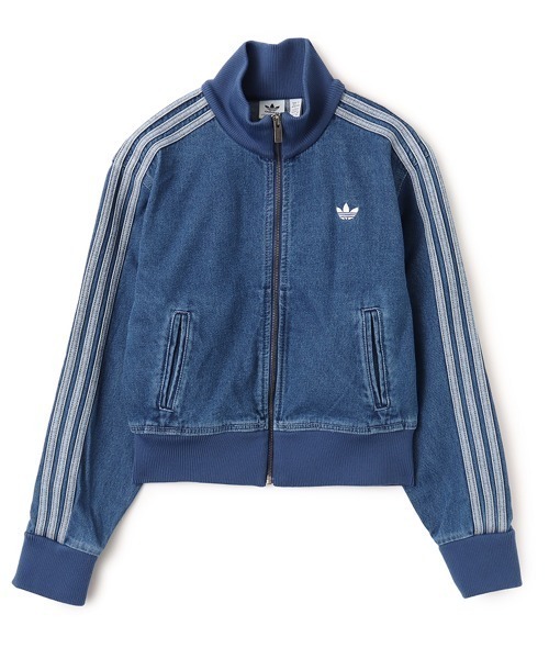 新品◎ アディダス デニムファイヤーバード トラックトップ⭐︎ジャージ adidas DENIM FB TT / アディダス デニム ファイヤー バード トラック