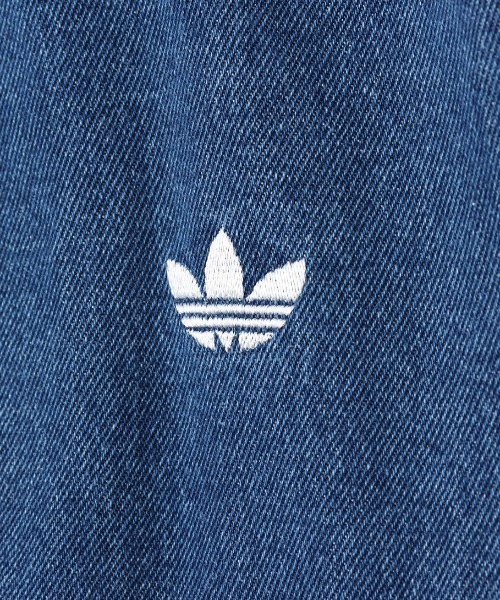adidas(アディダス)の「adidas DENIM FB TT / アディダス デニム ファイヤー バード トラック トップ(ジャージ・レディース・インディゴブルー・L/M/S)」の3枚目の写真