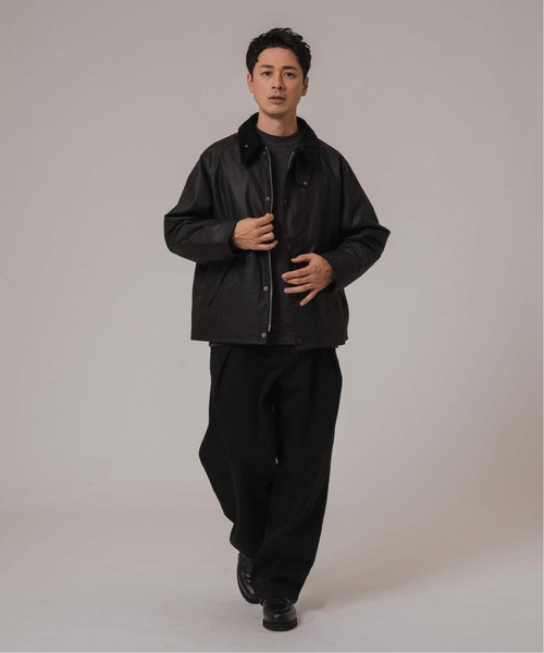 OS Transport Wax(ブラック)40 バブアー Barbour(バブアー) OS TRANSPORT/トランスポート WAX MWX1678（その他