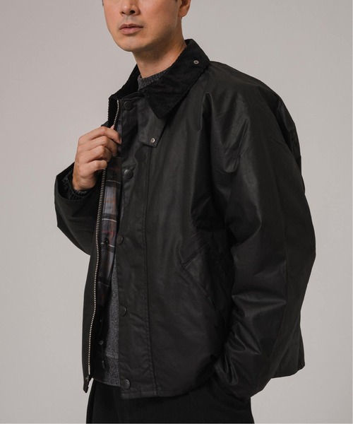 Barbour(バブアー)の「Barbour(バブアー) OS TRANSPORT/トランスポート WAX MWX1678(その他アウター・メンズ・ブラック/カーキ/チャコールグレー・36/38/40/42)」の8枚目の写真