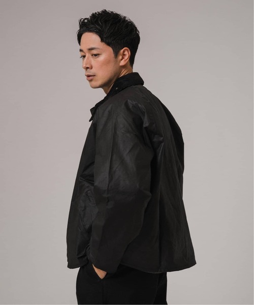 Barbour(バブアー)の「Barbour(バブアー) OS TRANSPORT/トランスポート WAX MWX1678(その他アウター・メンズ・ブラック/カーキ/チャコールグレー・36/38/40/42)」の12枚目の写真
