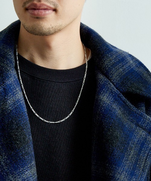 XOLO（ショロ）の「[XOLO JEWELRY/ショロジュエリー] FIGARO LINK ネックレス 2MM -60cm-（ネックレス・メンズ・シルバー・60）」の9枚目の写真